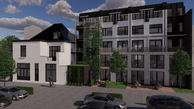 2019066 TBV Wonen Spoorlaan 430 432 D002 Achtergevel