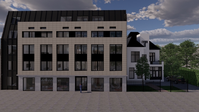 2019066 TBV Wonen Spoorlaan 430 432 D002 Voorgevel